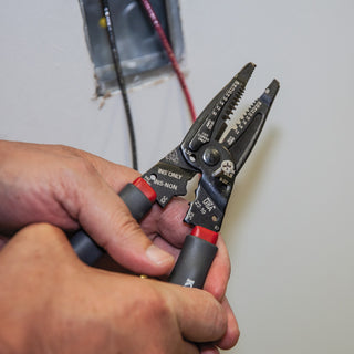 Klein Tools 1019 Klein Kurve Wire Stripper, Crimper, Cutter for B and IDC Connectors, Terminals