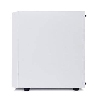 Silverstone Technologies PS15W-G Micro-ATX & Mini-DTX Mesh Front Panel Steel Body Tempered Glass Side Panel - White Plus Tempered Glass Window