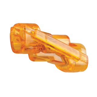 Ideal 30-1342S SpliceLine In-Line Wire Connector, Model 42, Orange, 10/Bag