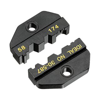 Ideal 30-587 Die Set, Coax for 30-506 Crimpmaster Frame