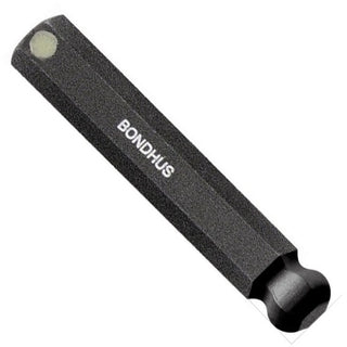 Bondhus 31414 3/8" ProHold Socket Ball End Bit with ProGuard Finish, 2"