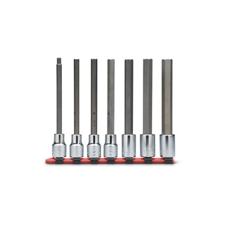 Wright 316 - 3/8 Drive 7 Piece Long Length Hex Bit Socket Set