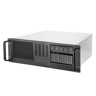 SilverStone Technology RM41-H0B 4U Rackmount Server Case with 5 x 3.5 Hot-Swappable Bay