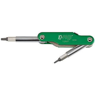 Klein Tools 32537 Ten Key Fold-up Driver