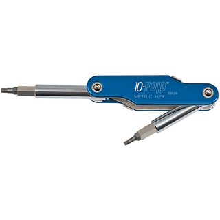 Klein Tools 32539 Ten Key Fold-up Driver