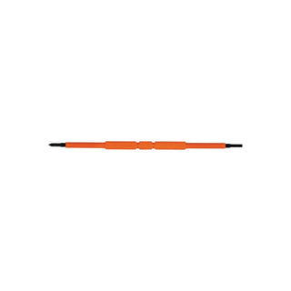 Klein Tools 13157INSP Screwdriver Blades, Insulated Double-Ended Slotted & Phillips, 2-Pack