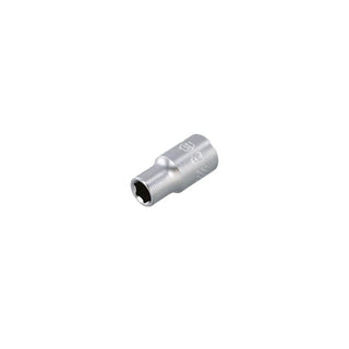 Wiha Tools 33319 6 Point - 1/4 Inch Drive Socket - 6.0mm x 25mm