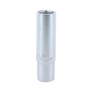 Wiha Tools 33347 1/4" Dr. Deep Socket Inch, 6 Pt, 10.0mm