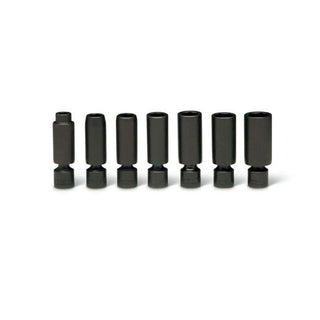 Wright Tool 333 3/8 Drive 7 Piece Deep Universal Power Socket Set