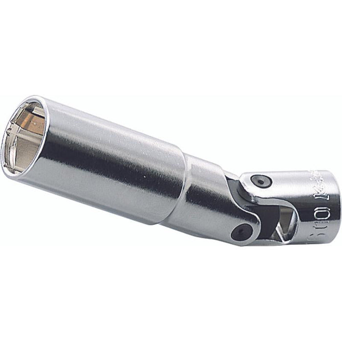 Koken 3340C-18 3/8 Sq. Dr. Universal Spark Plug Socket 18mm 6 point Length 88mm Spring Clip