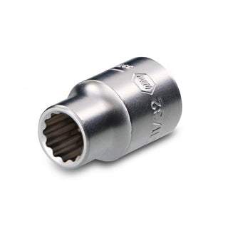 Wiha Tools 33711 3/8" Drive Socket, 12 Point, 11/32"