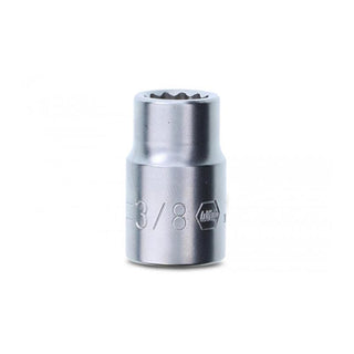 Wiha Tools 33712 3/8" Drive Socket, 12 Point, 3/8"