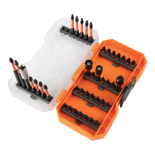 Klein Tools 33801 ProFlex Impact Driver Bit Set, 40 Pc.