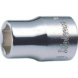 Ko-ken 3400M-13 Hex 3/8"Sq. Drive 6 point Socket 13 mm L.26 mm