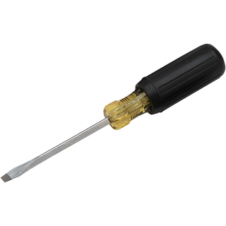 Ideal 35-154 HD Keystone Tip Screwdriver, 1/4" x 4", Square Shank