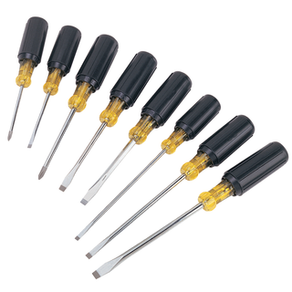 Ideal 35-298 8-Piece Cushioned-Grip Screwdriver Set