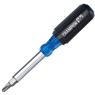 Ideal 35-939 12-in-1 Multi-Bit Screwdriver & Nut Driver w/Combo Head