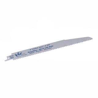 Ideal 36-095 Recip. Blade, Demolition 9 x 7/8 x .062, 6 TPI