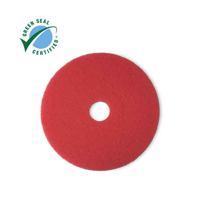 3M Red Buffer Pad 5100, Red, 380 mm x 82 mm, 15 in
