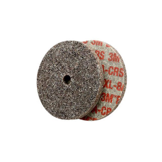 Scotch-Brite EXL Unitized Wheel, XL-UW, 8A Coarse, 3 in x 1/4 in x 1/4
in