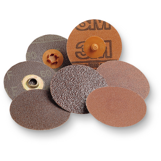 3M Roloc Disc 361F, P100 YF-weight, TR, 1-1/2 in, Die R150S,
50/Carton