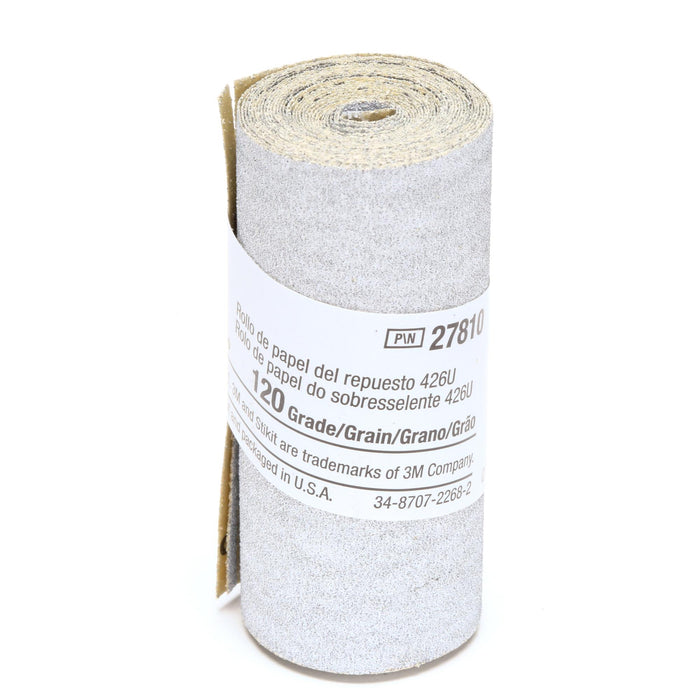 3M Stikit Paper Refill Roll 426U, 120 A-weight, 2-1/2 in x 70 in,
10/Carton