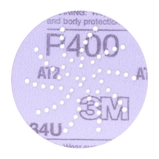 3M Hookit Purple Clean Sanding Disc 334U, 30472, 5 in, P500 grade