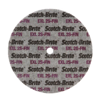 Scotch-Brite EXL Unitized Wheel, 6 in x 1/4 in x 1 in 2S FIN