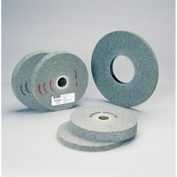 Standard Abrasives Deburring Wheel 853493, 8 in x 2 in x 3 in 8S FIN