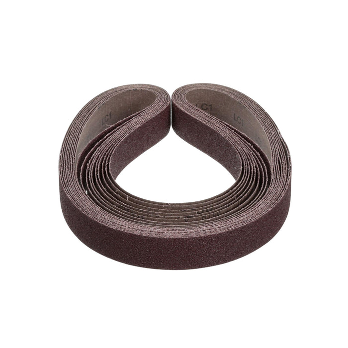 3M Cloth Belt 341D, 80 X-weight, 1 in x 42 in, Film-lok, Single-flex