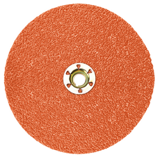 3M Cubitron II Fibre Disc 987C, TN Quick Change, 5 in, 36+, 25/Bag