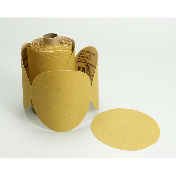 3M Stikit Paper Disc Roll 236U, 5 in x NH 5 Hole, P240 C-weight, D/F,
Die 500FH