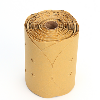 3M Stikit Gold Disc Roll Dust Free, 01639, 6 in, P180, 175 discs per
roll