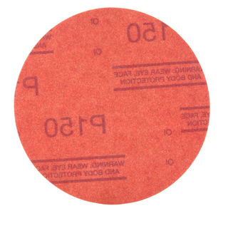 3M Hookit Red Abrasive Disc, 01299, 5 in, P150, 50 discs per carton