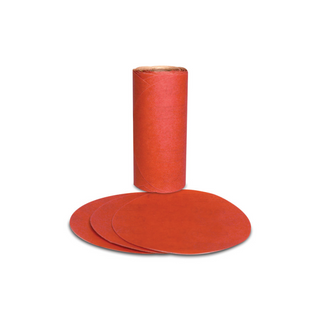 3M Red Abrasive PSA Disc, 01604, 5 in, P240, 100 discs per roll