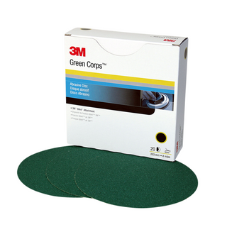 3M Green Corps Stikit Production Disc, 01550, 8 in, 40, 50 discs per
carton