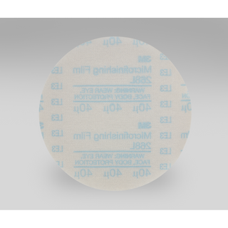 3M Hookit Microfinishing Film Disc 268L, 40 Mic 3MIL, Type D, 5 in x
NH