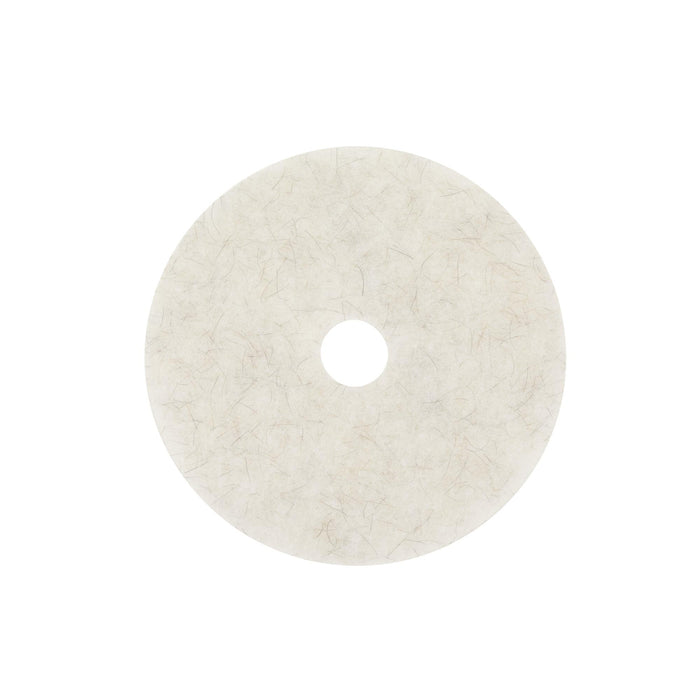 Scotch-Brite Natural Blend Floor Pads 3300, White/Natural Fiber, 24 in