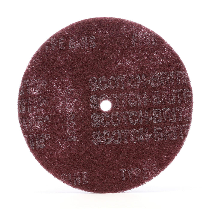 Scotch-Brite High Strength Disc, 8 in x 1/2 in, A VFN, 10/Pac