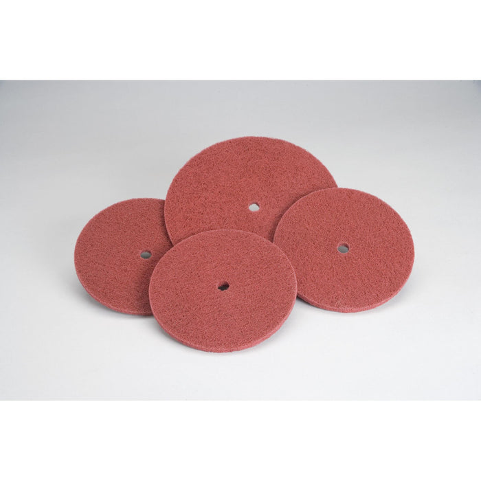 Standard Abrasives Buff and Blend HP Disc, 850608, 5 in x 1/2 in A VFN,
10/Pac