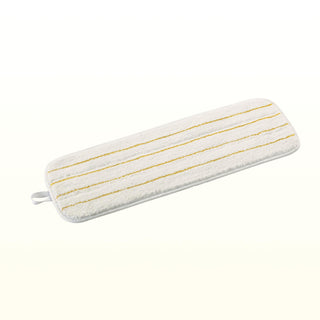 3M Easy Shine Applicator Pad, White With Yellow Stripes, 18 in