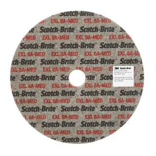 Scotch-Brite EXL Unitized Wheel, XL-UW, 8A Medium, 6 in x 1/8 in x 1
in