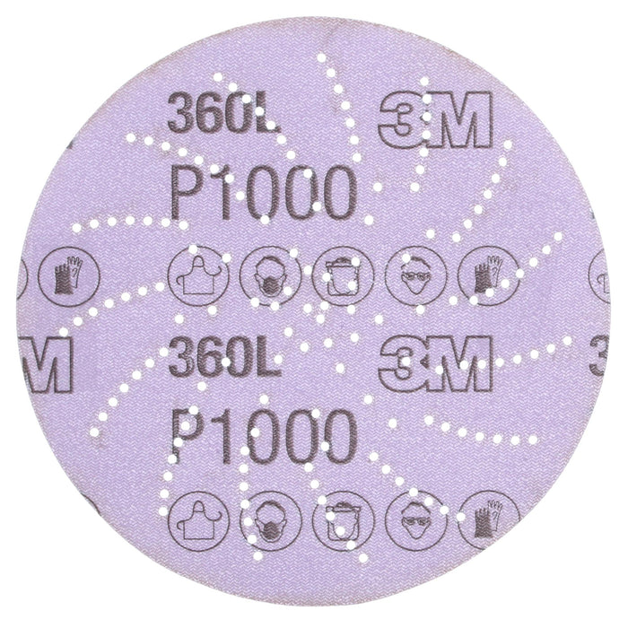 3M Xtract Film Disc 360L, 01712, P1000 3MIL, 5 in, 100/Carton
