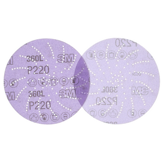 3M Xtract Film Disc 360L, 01704, P220 3MIL, 5 in, 100/Carton