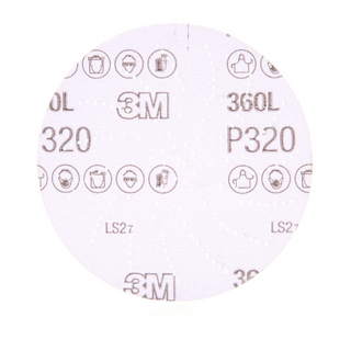 3M Xtract Film Disc 360L, 01707, P320 3MIL, 5 in, Die 500LG,
100/Carton