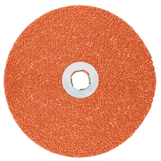 3M Cubitron II Fibre Disc 987C, GL Quick Change, 7 in, 36+, 25/Bag