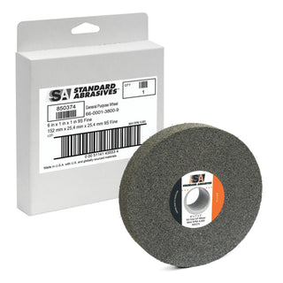 Standard Abrasives GP Wheel 850211, 8 in x 1-1/2 in x 3 in 7S FIN