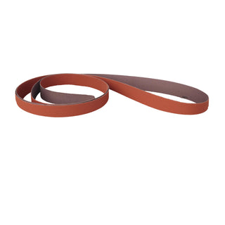 3M Cloth Belt 707E, 80 JE-weight, 1-1/4 in x 132 in, Film-lok, Single-flex