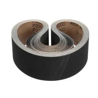 3M Cloth Belt 461F, P400 XF-weight, 4 in x 106 in, Film-lok,
Single-flex