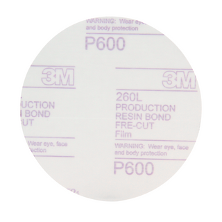 3M Stikit Finishing Film Disc, 83678, 5 in, P600 grade, 100 discs per
carton